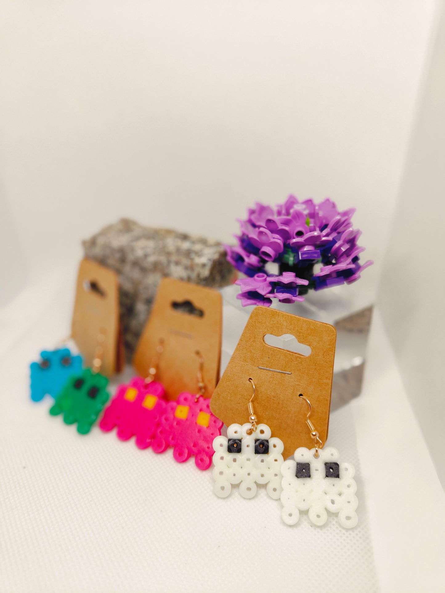 PacMan-Like Ghost Melt Earrings