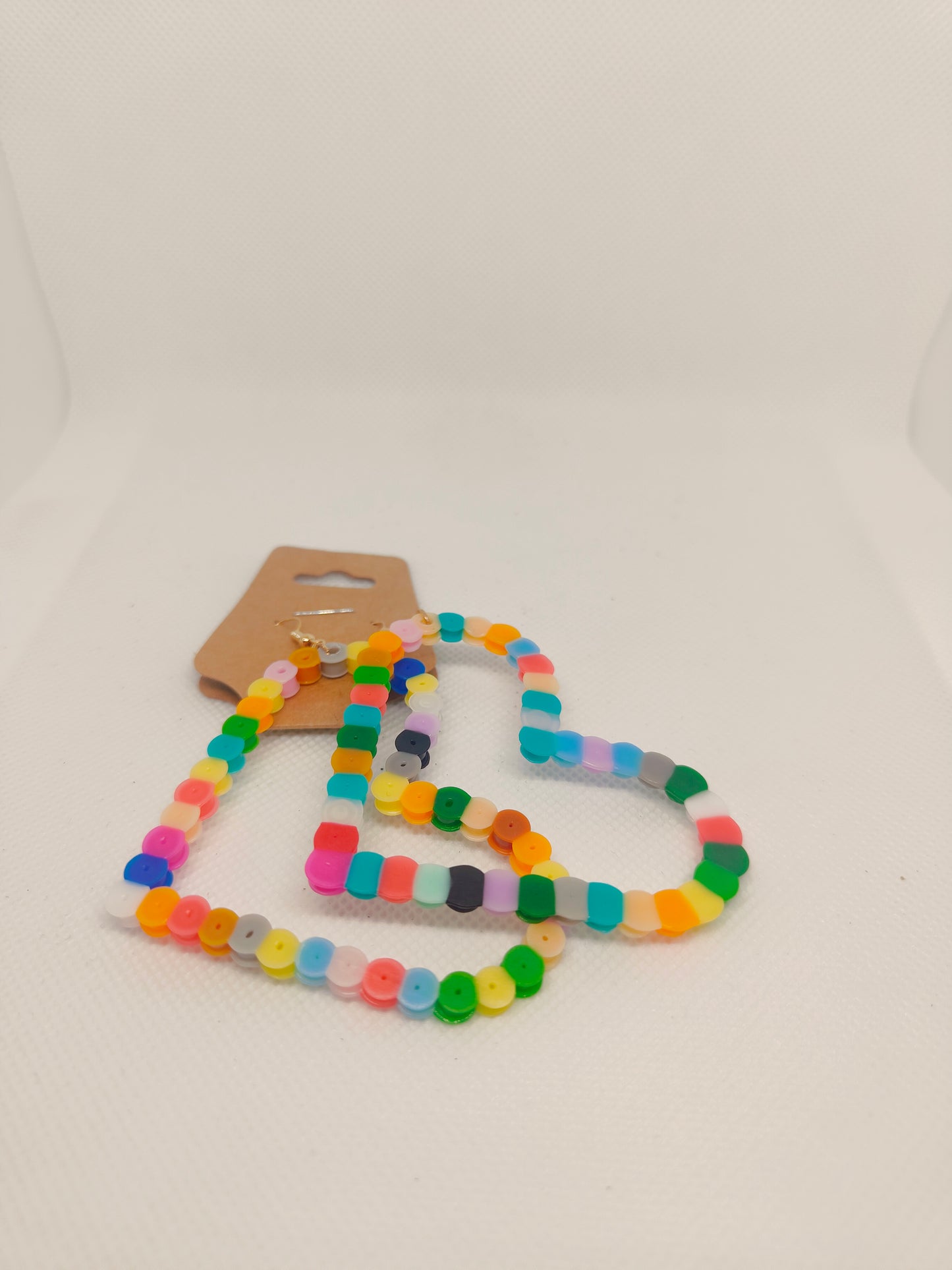 Funky Melt Hoop Heart Earrings